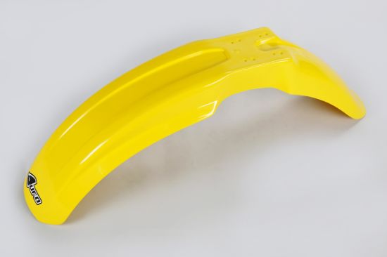 Picture of UFO FRONT FENDER SUZUKI YELLOW - RM125/250 95-00