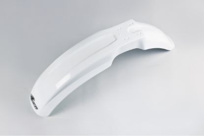 Picture of UFO FRONT FENDER SUZUKI WHITE - RM125/250 95-00