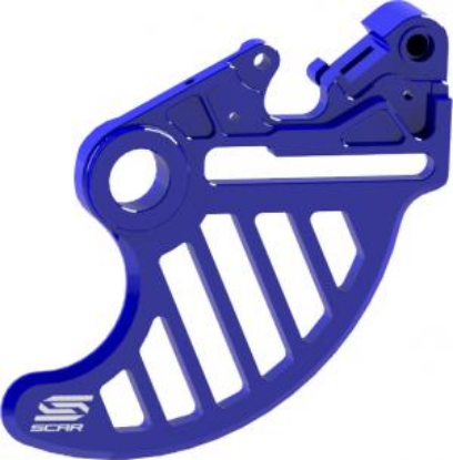 Picture of Achter Remschijf Beschermer Aluminium Blauw Sherco