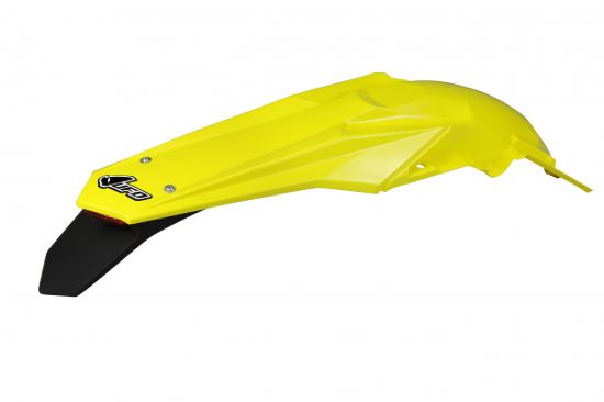 Picture of UFO REAR FENDER ENDURO LED SUZUKI YELLOW - RMZ250 19-25 / RMZ450 18-25