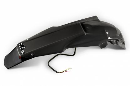 Picture of UFO REAR FENDER (W/LED) SUZUKI BLACK - RMZ450 08-17