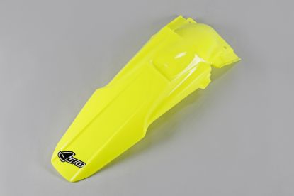 Picture of UFO REAR FENDER SUZUKI NEON YELLOW - RMZ450 08-17