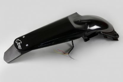 Picture of UFO REAR FENDER (W/LED) SUZUKI BLACK - RMZ250 04-06