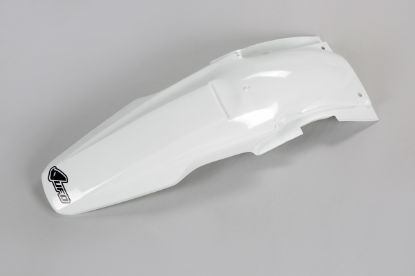 Picture of UFO REAR FENDER SUZUKI WHITE - RMZ250 07-09