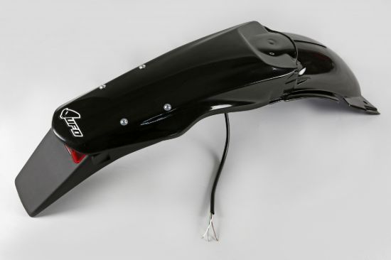Picture of UFO REAR FENDER SUZUKI BLACK - RM125/250 01-25