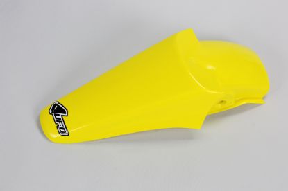 Picture of UFO REAR FENDER SUZUKI YELLOW - RM85 00-25