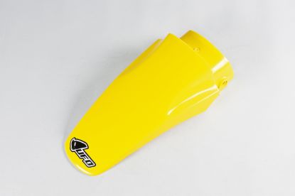 Picture of UFO REAR FENDER SUZUKI YELLOW - RM80 86-99