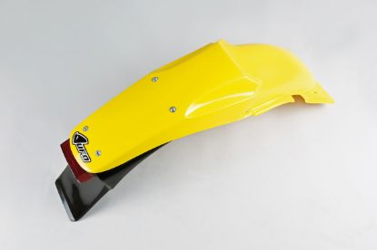 Picture of UFO REAR FENDER SUZUKI YELLOW - RM125/250 96-00