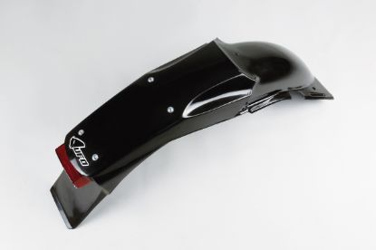 Picture of UFO REAR FENDER SUZUKI BLACK - RM125/250 96-00