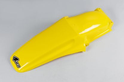 Picture of UFO REAR FENDER SUZUKI YELLOW - RM125/250 93-95