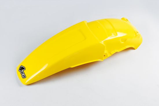 Picture of UFO REAR FENDER SUZUKI YELLOW - RM125/250 89-92