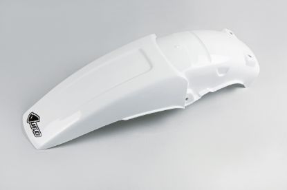 Picture of UFO REAR FENDER SUZUKI WHITE - RM125/250 89-92
