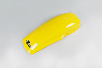 Picture of UFO REAR FENDER SUZUKI YELLOW - RM125/250 87-88