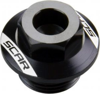 Picture of Scar Balhoofdmoer Zwart 	SX / SXF / EXC / EXC-F 03- + GasGas 21-23