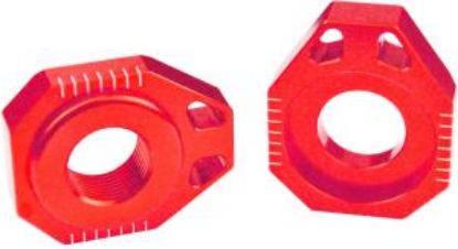 Picture of Scar Achteras blokken Rood Dikte As 20MM KTM Husqvarna GasGas