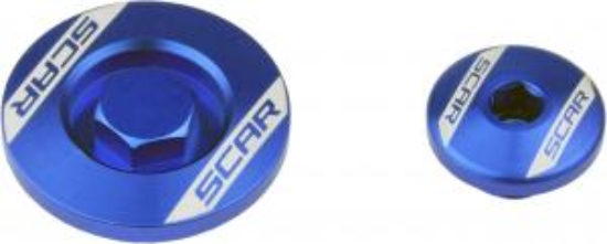 Picture of Scar Motorplug Blauw Yamaha YZF450 2023-2024