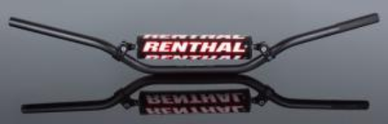 Picture of RENTHAL HANDLEBAR 22MM BLACK-PADDED 797 50CC PLAYBIKE BAR 797-01-BK-08-219