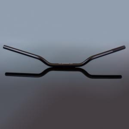 Picture of RENTHAL HANDLEBAR 22MM BLACK ROAD WIDE 749 749-02-BK