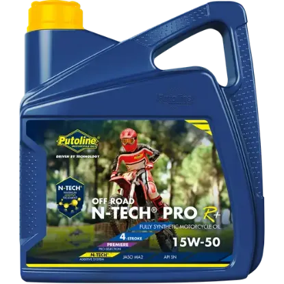 Picture of PUTOLINE OFF ROAD N-TECH PRO R+ 15W-50 4L