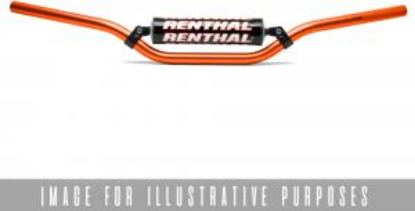 Picture of RENTHAL HANDLEBAR 22MM ORANGE-PADDED 784 RC MINI/85CC 784-03-OR-03-219