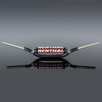 Picture of RENTHAL HANDLEBAR TWINWALL BLACK-PADDED 997 RC/HONDA CR/CRF 04-13/KAWA/KX/KXF 06-14 997-01-BK