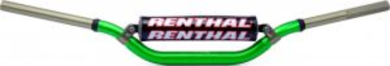Picture of RENTHAL HANDLEBAR TWINWALL GREEN-PADDED 997 RC/HONDA CR/CRF 04-13/KAWA/KX/KXF 06-14 997-01-GN