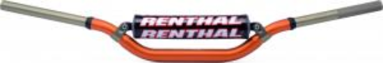 Picture of RENTHAL HANDLEBAR TWINWALL ORANGE-PADDED 997 RC/HONDA CR/CRF 04-13/KAWA/KX/KXF 06-14 997-01-OR