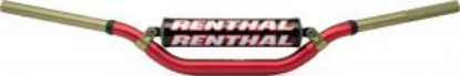 Picture of RENTHAL HANDLEBAR TWINWALL RED-PADDED 997 RC/HONDA CR/CRF 04-13/KAWA/KX/KXF 06-14 997-01-RD