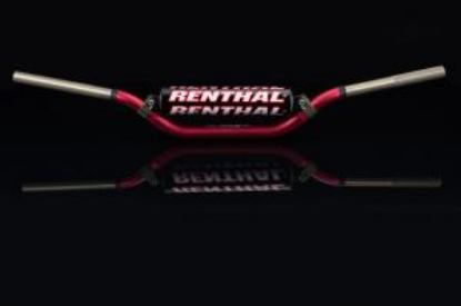 Picture of RENTHAL HANDLEBAR TWINWALL RED-PADDED 998 REED/WINDHAM  998-01-RD