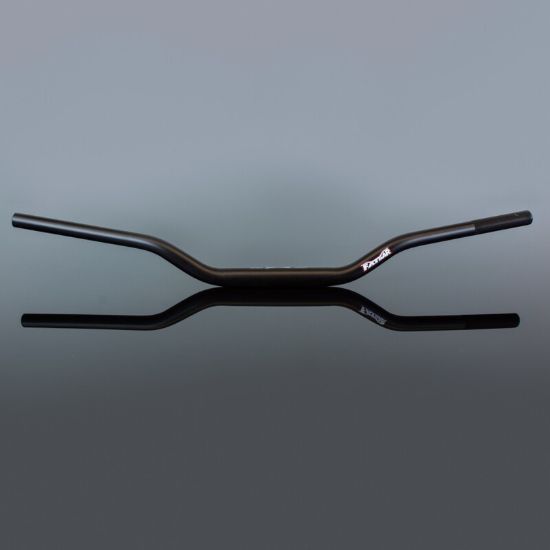 Picture of RENTHAL HANDLEBAR FATBAR BLACK 604 604-50-BK ADVENTURE MEDIUM