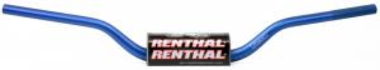Picture of RENTHAL HANDLEBAR FATBAR BLUE 605 CR HIGH/RICKY JOHNSON 605-01-BU