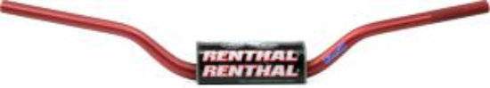Picture of RENTHAL HANDLEBAR FATBAR RED 605 CR HIGH/RICKY JOHNSON 605-01-RD