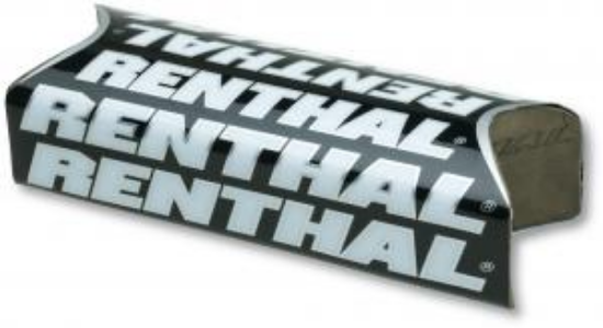 Picture of RENTHAL BARPAD P275 TEAM ISS FATBAR-BLK/WHT/SILVER