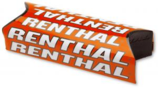 Picture of RENTHAL BARPAD P276 TEAM ISSUE FATBAR-ORANGE