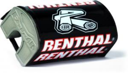 Picture of RENTHAL BARPAD P305 FATBAR BLK/RED