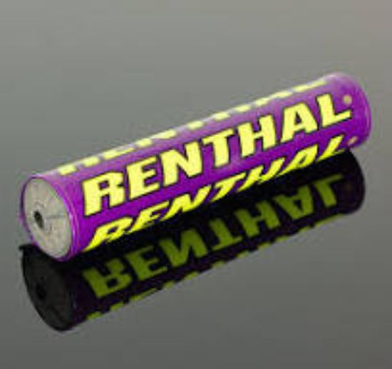 Picture of RENTHAL BARPAD P332 SX (10IN) PURPLE-YELLOW