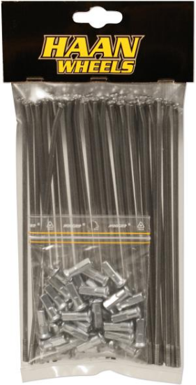 Picture of Spaakset  Zwart 17 Inch voorwiel  SX65  OEM (Standaard Naaf)