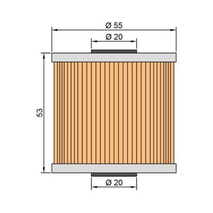 Picture of KL/KLX/KLT/KLF/KSF/KEF 200/650 Oliefilter