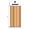 Afbeeldingen van TC/TE449/511 BMW G450X 09/10 S Oliefilter