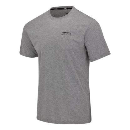 Picture of LOGO T-SHIRT LIGHT GREY MELANGE XS