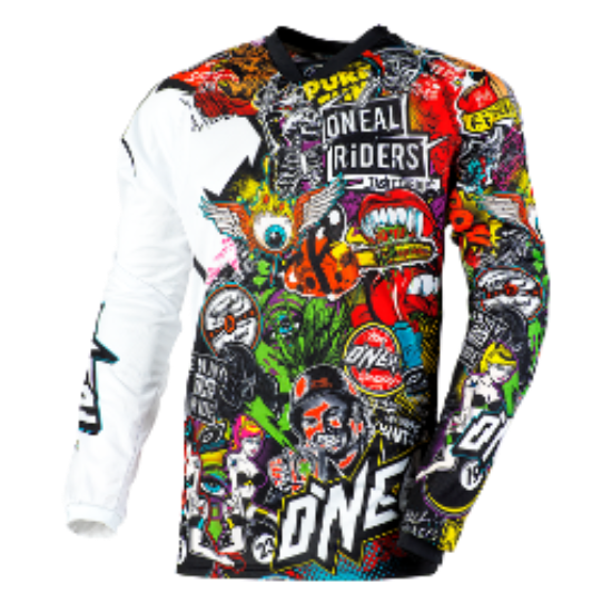Picture of MAYHEM Jersey CRANK black/multi XX-Large