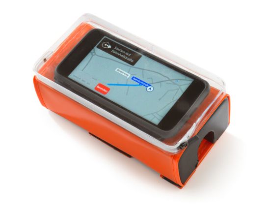 Afbeeldingen van Smartphone handlebar pad