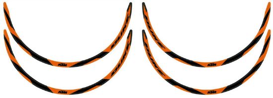 Picture of Wheel trim ring sticker kit