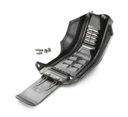 Picture of Factory skid plate with linkage protecio