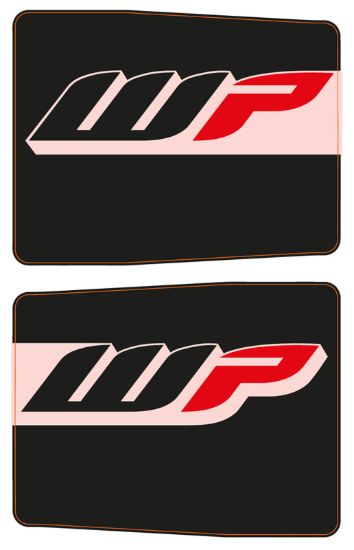 Afbeeldingen van STICKER FRONT FORK-SET WP BLAC