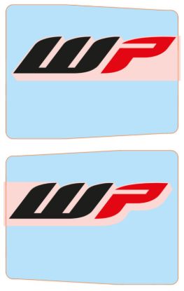 Afbeeldingen van STICKER FRONT FORK-SET WP