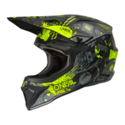 Picture of 1SRS Helmet VIBRANT black/neon yellow