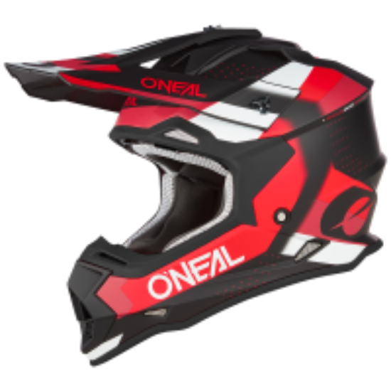Afbeeldingen van 2SRS Helmet SPYDE black/red/white