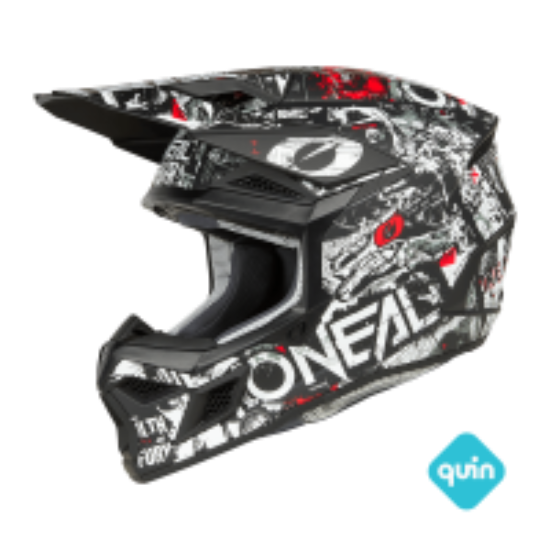 Afbeeldingen van 3SRS Helmet ATTACK black/white