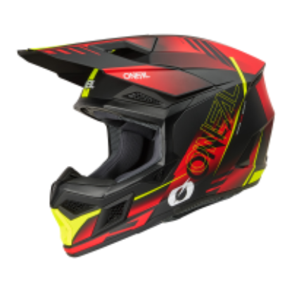 Picture of 3SRS Helmet HAZE black/red/neon yellow